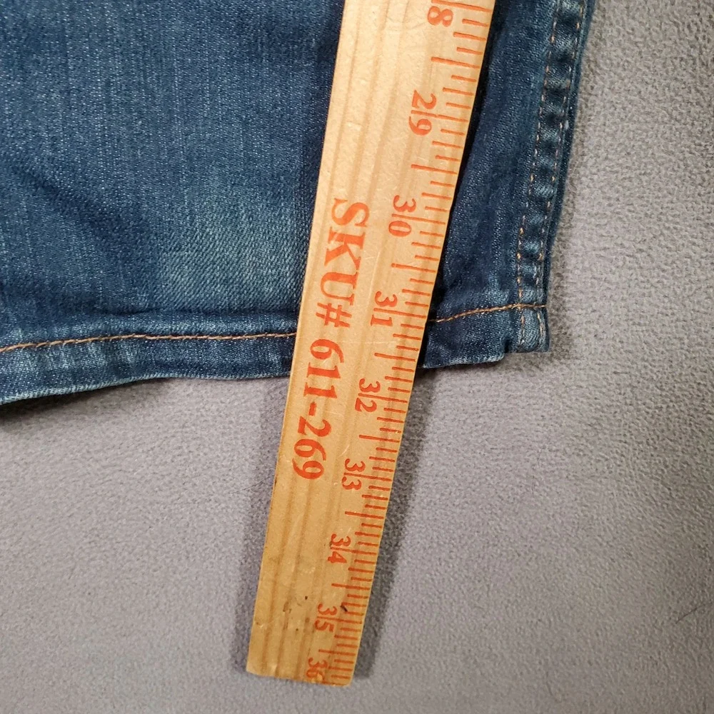 Levi's 513‎ Slim Straight Jeans Mens 32x32 Blue Denim Casual Classic Streetwear